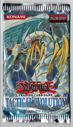 Yugioh sealed Tactical Evolution TAEV 1st ed Booster - distributor 1 PACK ONLY - Image 2