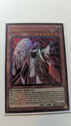 Hecahands Ibtel PHRE-EN001 Ultra Rare 1st Edition NM Yugioh - Image 1