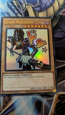 Yugioh Dark Magician - RA05-EN083 - Ultra Rare - Stamp NM - Image 1