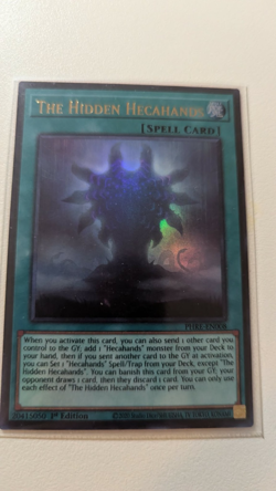 Yugioh The Hidden Hecahands - PHRE-EN008 - Ultra Rare - NM - Image 1