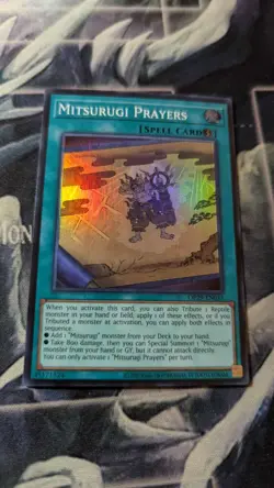 Yu-Gi-Oh! Mitsurugi Prayers - OP29-EN011 - Super Rare - NM - Image 1