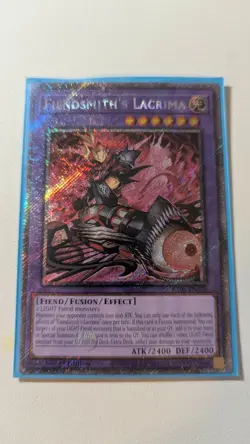 Yugioh Fiendsmith's Lacrima - RA05-EN038 - Platinum Secret Rare - Image 1