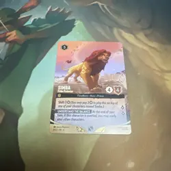 Simba - Pride Protector DLC Non-foil Challenge Promo Disney Lorcana 8/C2 - Image 1