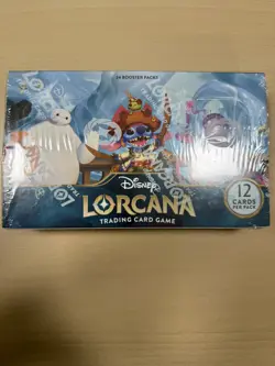 Disney Lorcana TCG Azurite Sea 24 Packs Booster Box Brand New & Factory Sealed!2 - Image 1