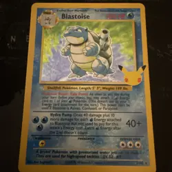 Pokemon TCG Blastoise Celebrations: Classic Collection 2/102 Holo Holo Rare - Image 2