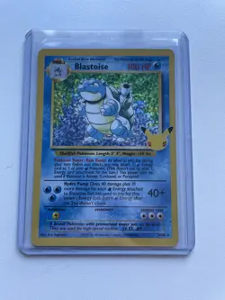 NM - Pokemon Celebrations Blastoise Holo Card 2/102 - Image 1