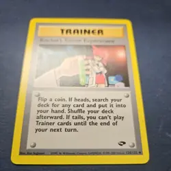 Rocket's Secret Experiment 120/132 Gym Challenge TRAINER Pokemon Card - Image 2