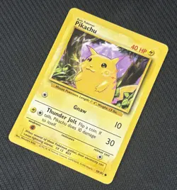 Pikachu 58/102 Common Unlimited Base Set 1999 - Pokemon TCG (MP) - Image 3