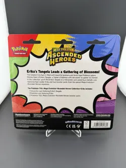 Pokemon TCG Ascended Heroes Erika's Tangela 2-Pack Blister |BRAND NEW SEALED - Image 2
