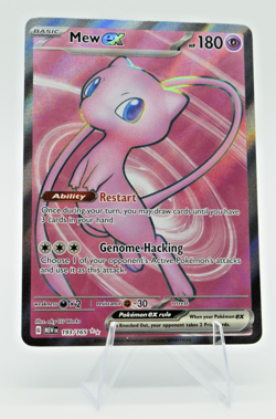 Pokemon TCG Scarlet & Violet 151 Mew ex 193/165 Ultra Rare Full Art - Image 1