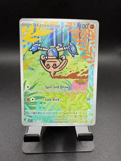Pokemon TCG Hitmontop 240/217 Ascended Hero’s Illustration Rare NM/Mint - Image 1