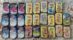 *EMPTY* Pokemon Mini Tins - 25 tins. - Image 1