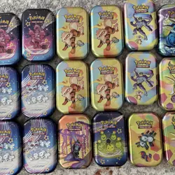 *EMPTY* Pokemon Mini Tins - 25 tins. - Image 3