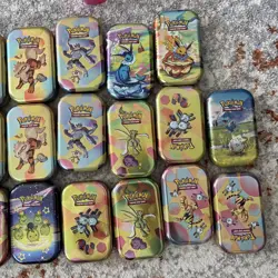 *EMPTY* Pokemon Mini Tins - 25 tins. - Image 4