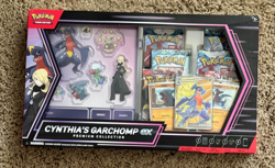Pokemon TCG Cynthia's Garchomp ex Premium Collection Box Pokemon SEALED - Image 1
