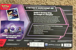 Pokemon TCG Cynthia's Garchomp ex Premium Collection Box Pokemon SEALED - Image 2