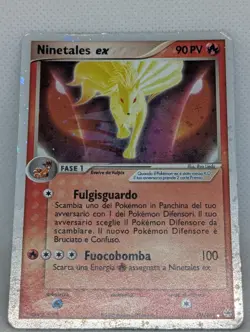 Ninetales ex 96/101 Hidden Legends Holo Rare Pokemon TCG Nintendo ITALIAN MP+ - Image 3