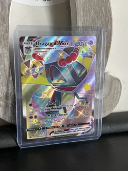 Dragapult Vmax Pokemon Shining Fates TCG SWSH097 Black Star Promo Full Art Holo - Image 2