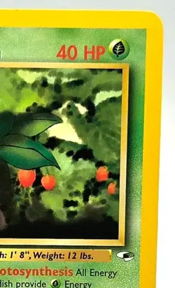 Vintage Pokemon 1st Edition Gym Heroes Erika's Oddish 47/132 Uncommon NM WOTC - Image 4