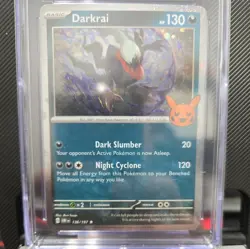 2024 POKEMON TRICK OR TRADE #136 DARKRAI CGC PRISTINE 10 - Image 2