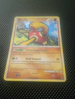 Pokemon Shuckle HGSS15 Black Star Promo Holo LP - Image 3