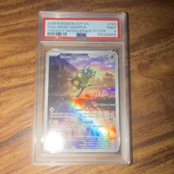 Pokemon Teal Mask Ogerpon 123 SV Promo Holo PSA 9 Scarlet & Violet - Image 1