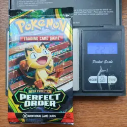 Pokemon Tcg Mega Evolution Perfect Order Heavy 22.76g Booster Pack New Sealed - Image 1