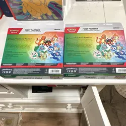 2 Pokemon TCG First Partner Illustration Collection Series 1 2-Pack Promo - Image 3