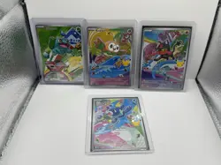 2026 Pokemon First Partner Illustration Partial Set Bulba Rowlet Litten Popplio - Image 1