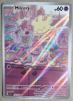 Milcery 152/142 Sv07: Stellar Crown Holo - Pokemon TCG - Free Shipping - Image 1