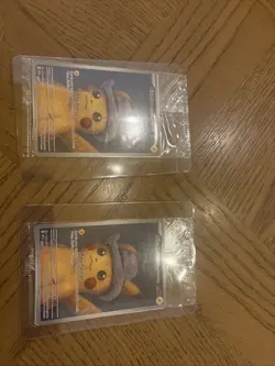 Pokemon TCG: Van Gogh Pikachu with Grey Felt Hat SVP 085 Promo Card - Sealed! - Image 3