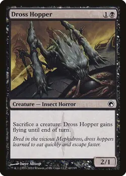 Dross Hopper Foil Scars of Mirrodin 60 NM MTG - Image 1