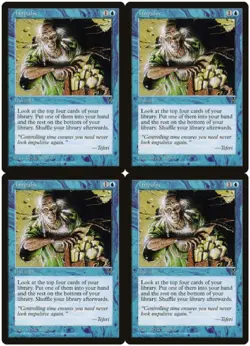 MTG Impulse x4 Visions Common LP Playset - Image 1