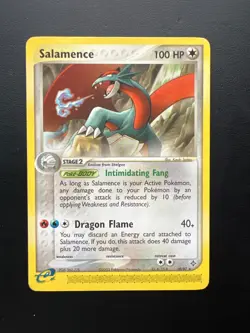 Salamence 19/97 EX Dragon Rare Non-Holo Pokemon TCG Card MP - Image 1
