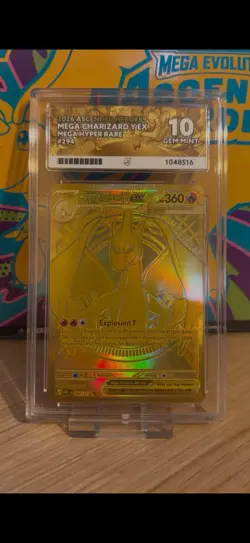 Pokemon TCG Mega Charizard Y ex 294/217 Ascended Heroes Ace 10 (perfect subs) - Image 1