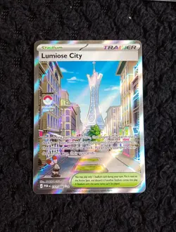 Pokemon TCG Lumiose City 111/088 Perfect Order Full Art Ultra Rare Holo Card NM - Image 1