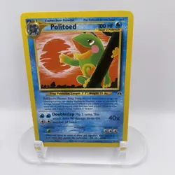 Politoed 27/75 Neo Discovery NM WOTC Pokemon TCG Vintage Single - Image 1