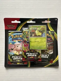 Pokemon Perfect Order 3 Pack Blisters - NEW SET Factory Sealed - Image 1