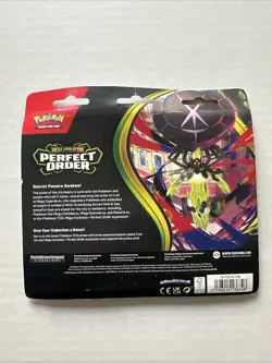 Pokemon Perfect Order 3 Pack Blisters - NEW SET Factory Sealed - Image 3
