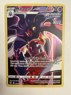 Malamar TG06/TG30 Ultra Rare Silver Tempest Trainer Gallery Pokemon TCG - NM - Image 1