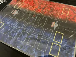 Yugioh: World Championship 2025 2 Player Playmat - Red & Blue - Brand New - Image 2