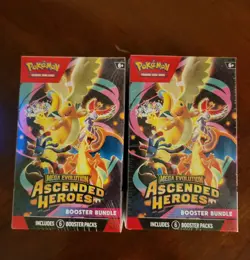 2- Pokemon Ascended Heroes Booster Bundles Sealed New - Image 1