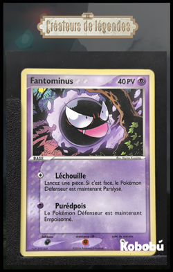 Carte Pokemon Fantominus 52/92 Ex Createurs De Legendes Bloc EX FR 4 - Image 1