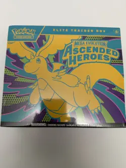Pokemon TCG: Ascended Heroes Elite Trainer Box (ETB) New Factory Sealed - Image 1