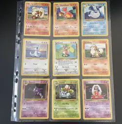 Complete Jungle, Fossil, Base and Team Rocket Pokemon WOTC Common&Uncommon - Image 2