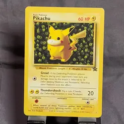Set Of 2 1999 WOTC Pokemon Pikachu Black Star Promo Card #1 Ivy Pikachu - Image 2