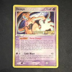 Nintendo Pokemon TCG Deoxys EX Deoxys 16/107 Rare Holo 2005 70HP - Image 2