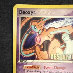 Nintendo Pokemon TCG Deoxys EX Deoxys 16/107 Rare Holo 2005 70HP - Image 4
