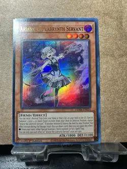 Yugioh! Ariane the Labrynth Servant - TAMA-EN016 - Ultra Rare - 1st Edition Near - Image 1