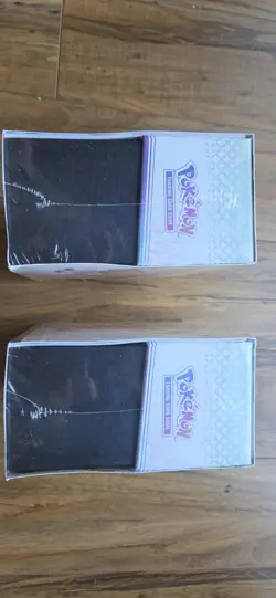 Pokemon Prismatic Evolutions Elite Trainer Box, Lot of 2 Etbs With Tears See Pic - Image 2